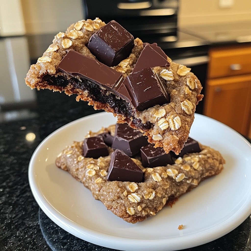 Gesunde Haferkekse mit Kakao