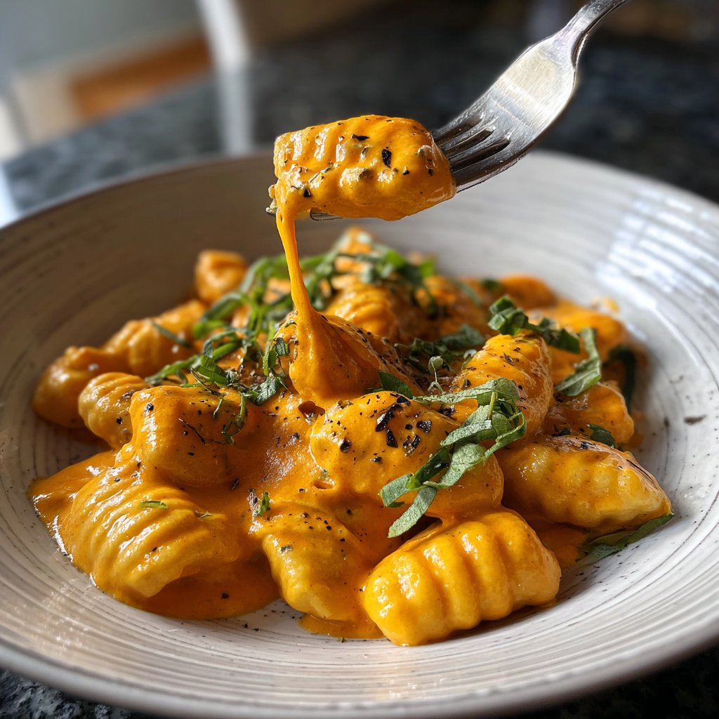 Gnocchi mit Kürbiscreme