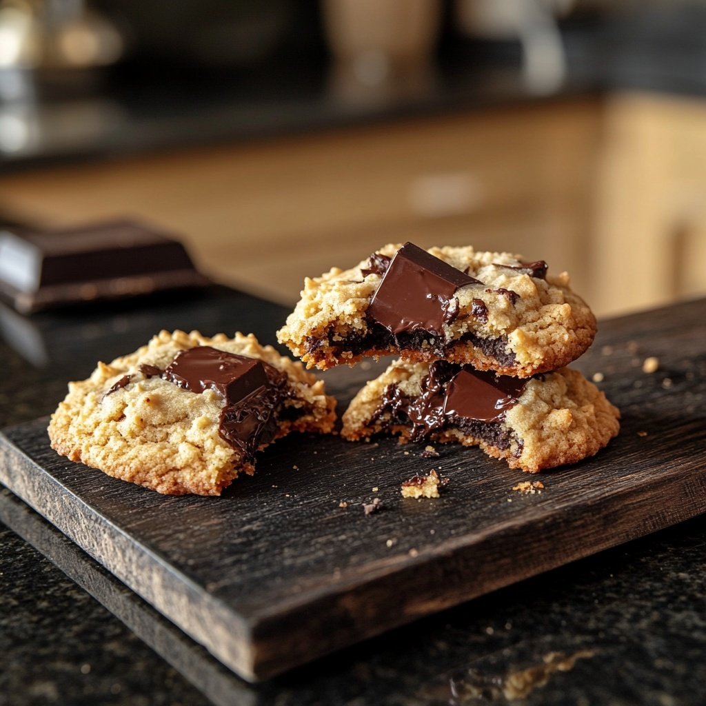 Cookies mit Zartbitterschokolade