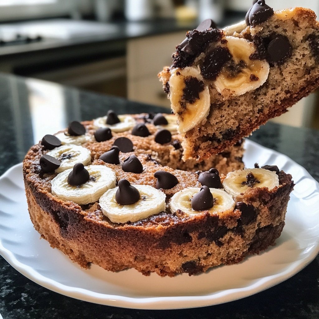 Bananenkuchen mit Schokotropfen