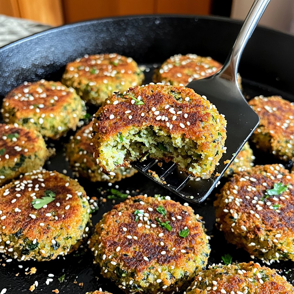 Falafel in der Pfanne