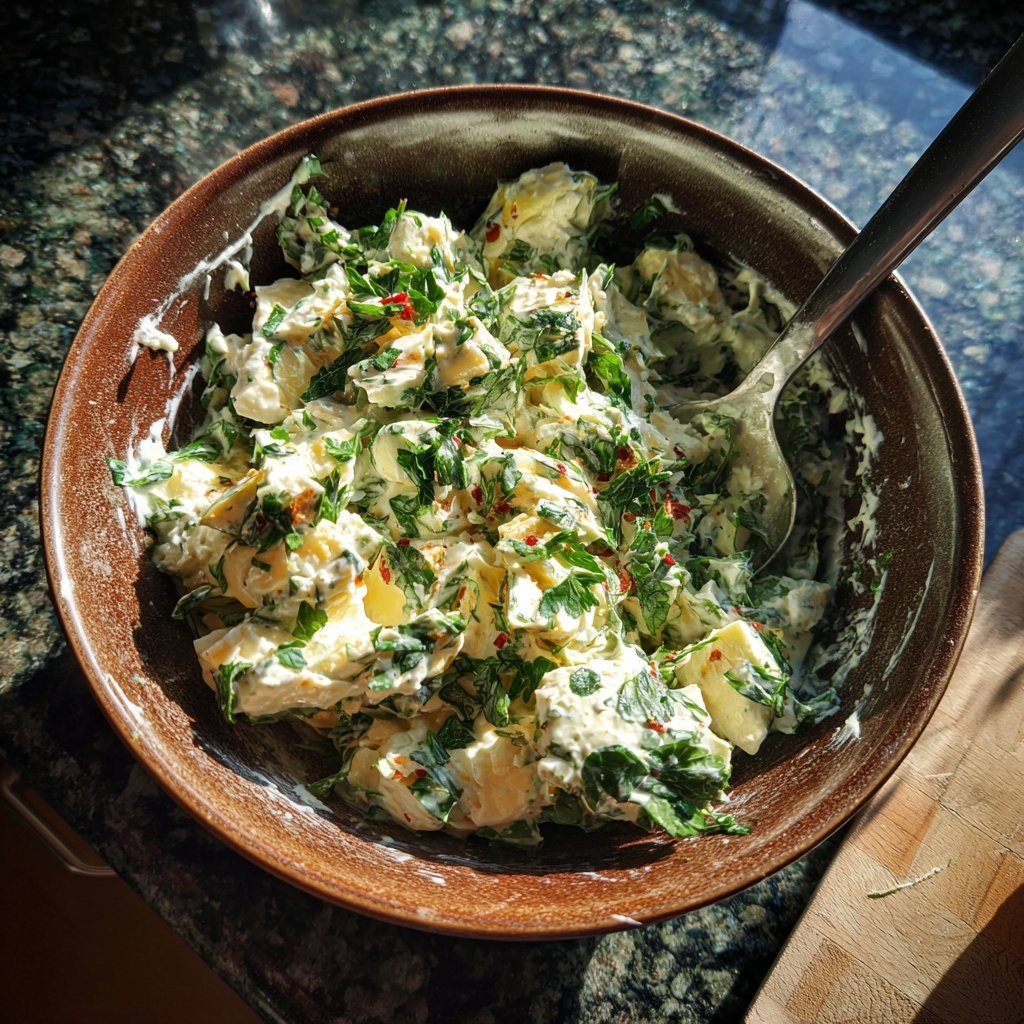 Schnell & Einfach 10-Minuten-Eiersalat mit Joghurt